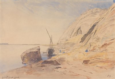 Abu Simbel, 11-11:30 am, 8 February 1867 by Edward Lear